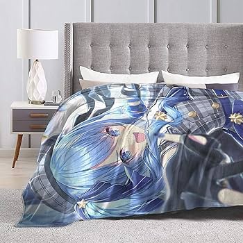 Amazon｜vtuber ホロライブ 星街すいせい ブランケット タオル